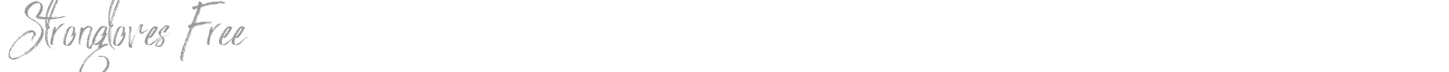 Strongloves font preview